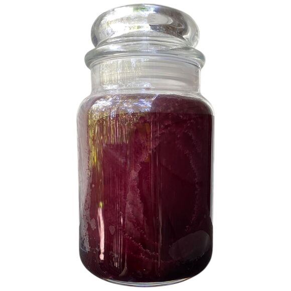 Yankee Candle Sugared Plums 22 oz Black Band Housewarmer Jar Candle Rare HTF - Picture 3 of 9